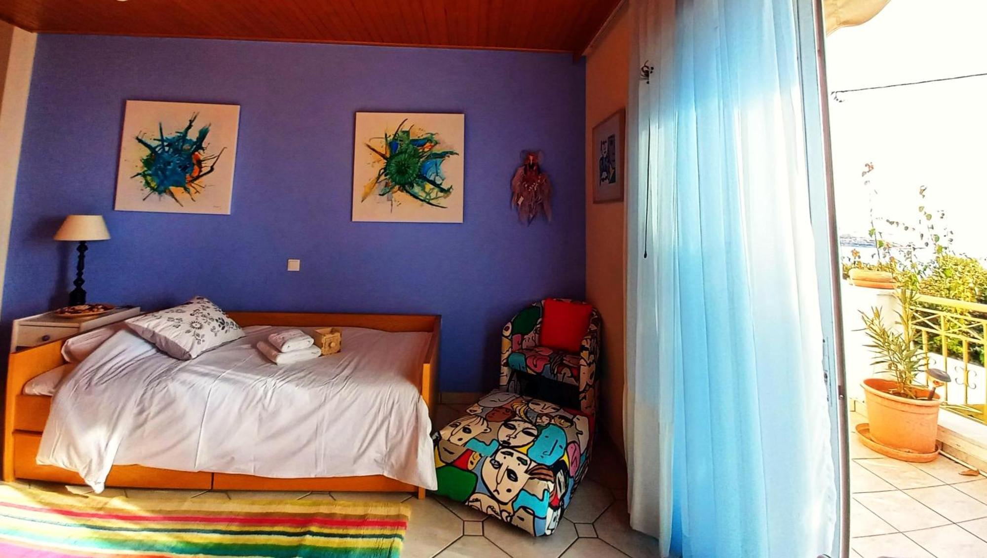 Villa "Eva" - Entire Beachfront Holiday Home - 4S Agia Marina  Экстерьер фото